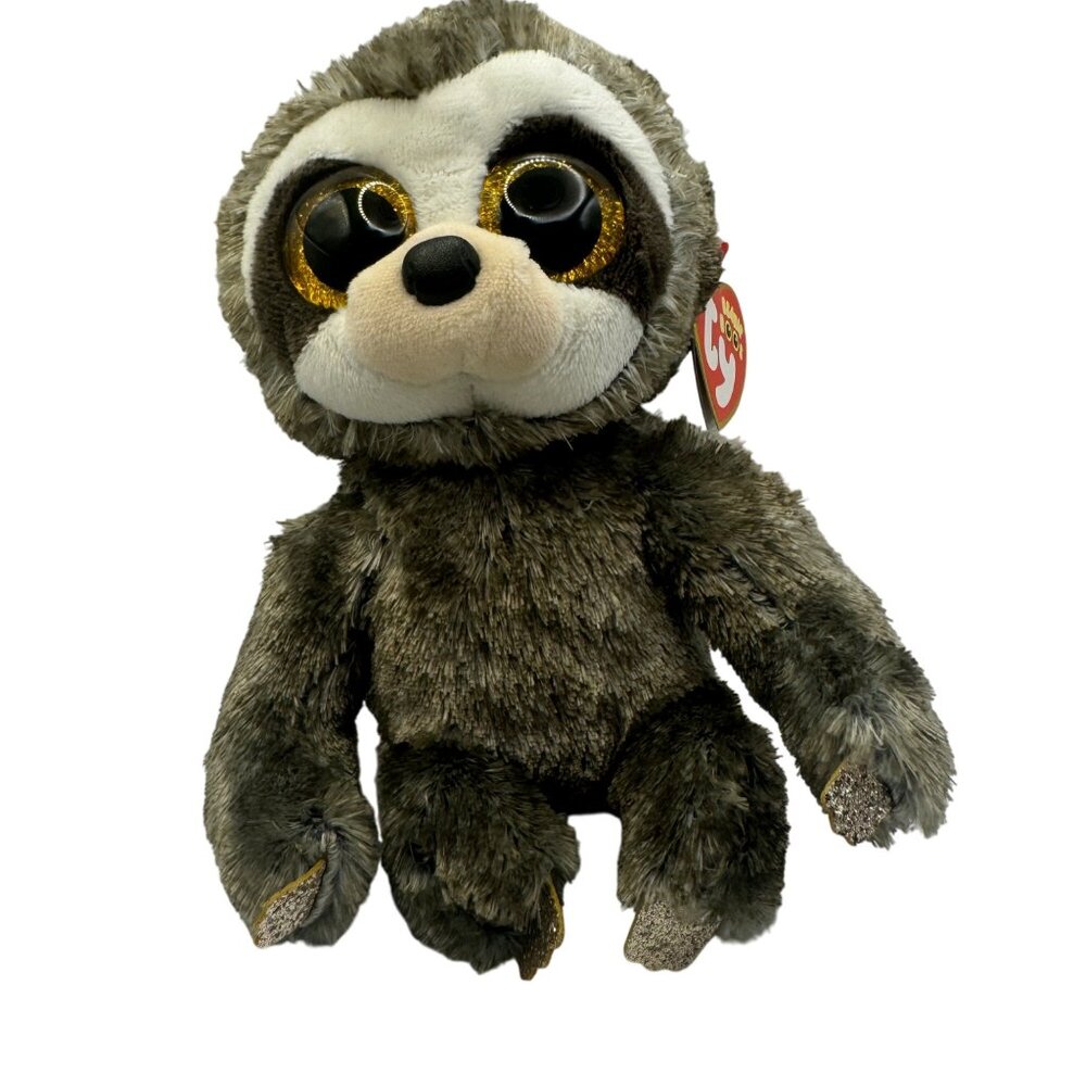 Ty Beanie Boos Dangler Sloth Plush Toy 6"